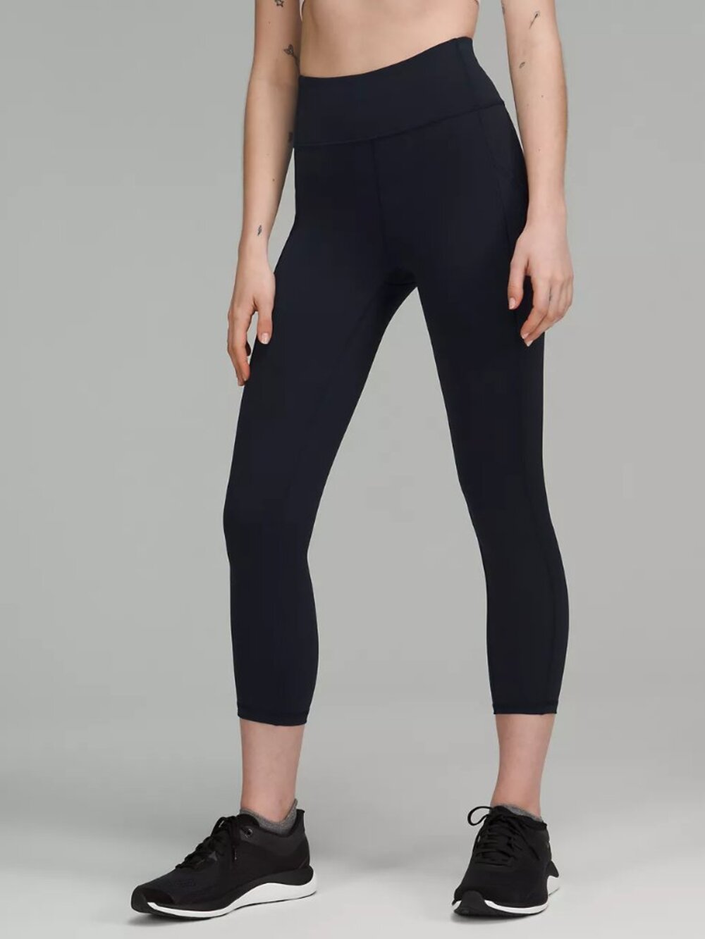Lululemon Invigorate High-Rise Crop 23" True Navy Size 18 Everlux Tag Included
